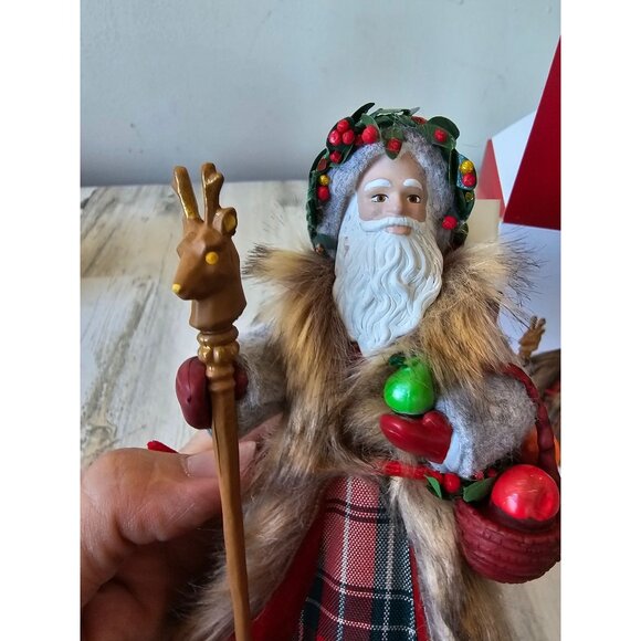 Hallmark 2022 19th Father‎ Xmas ornament new tree deer stag basket - Picture 2 of 11